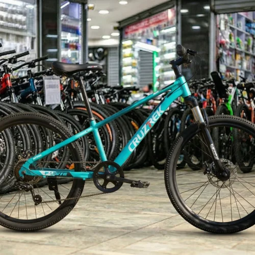 Cruztrek Kudos 24-Inch Mountain Bike with Suspension Fork
