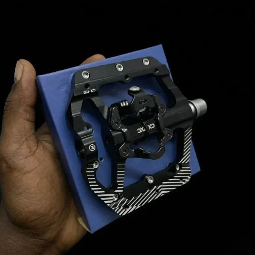 CXWXC MTB Dual Platform Pedals with SPD Compatibility