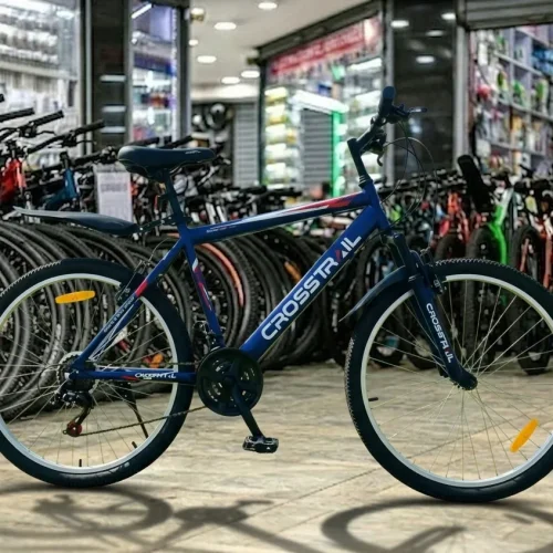 Crosstrail Size 26 Bicycle with Steel Frame for Teens & Adults