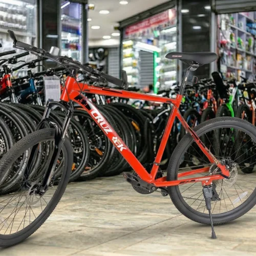 Cruztrek Komendo Mountain Bike 26-Inch with Aluminum Frame