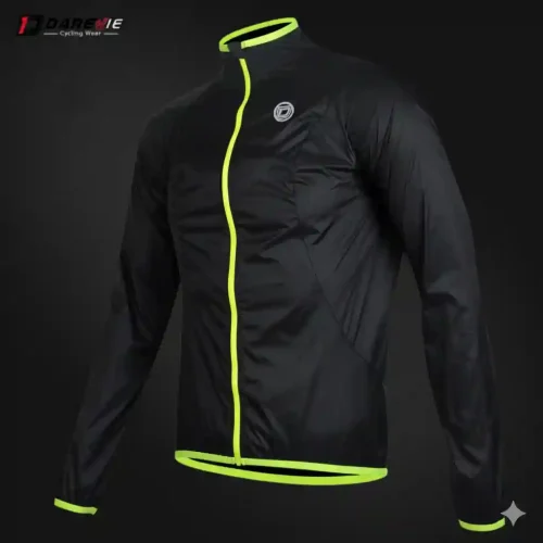 Darevie Cycling Windbreaker with Water-Resistant Protection