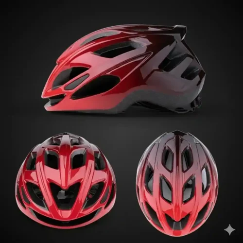 Adult Cycling Helmet with Adjustable Fit and Ventilation