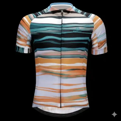 Darevie Train Jersey with Breathable Fabric and Reflective Design