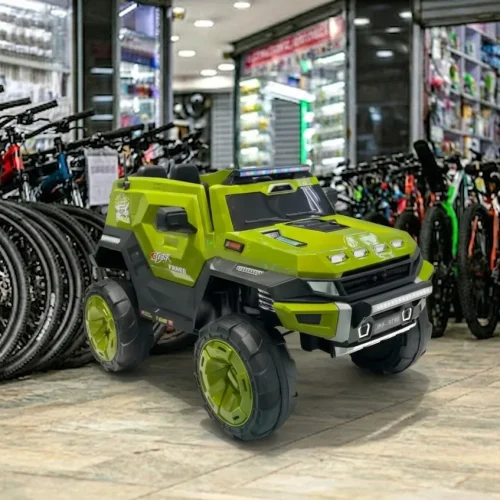 Kids 12V Electric Ride-On UTV Off-Road Truck with LED Lights