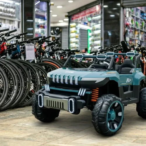 Kids TrailBlazer Ride-On Jeep with LED Lights