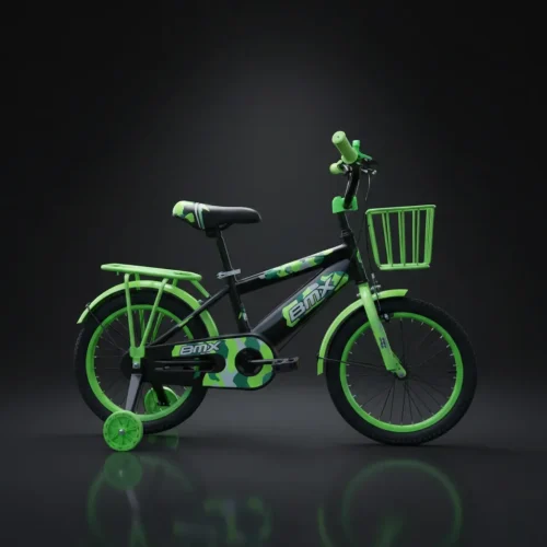 Emerald Glide Kids' Bike 12-Inch with Training Wheels