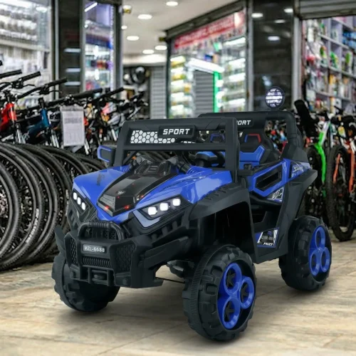 X-Trek Adventure Kid Bike CR with LED Lights and Roll Cage