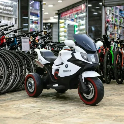TurboRider Kid Sport Bike with Rechargeable Battery and LED Headlights