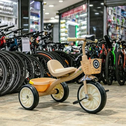 Comfy & Stylish Kids' Tricycle with Padded Seat