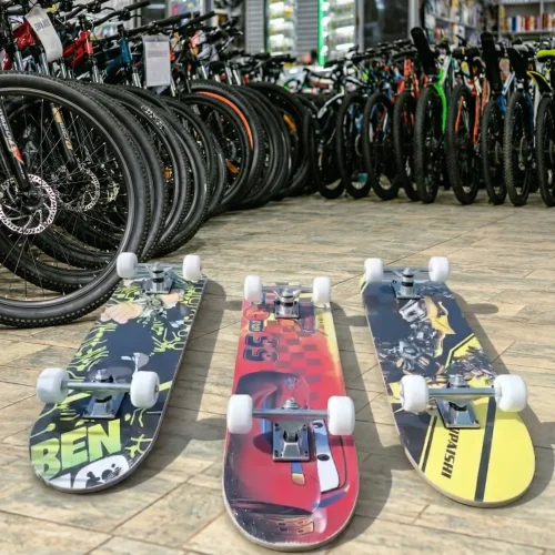 Children's Skateboard with Rubber Wheels