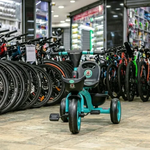 Raleigh Burner Trike with Basket and Comfortable Seat