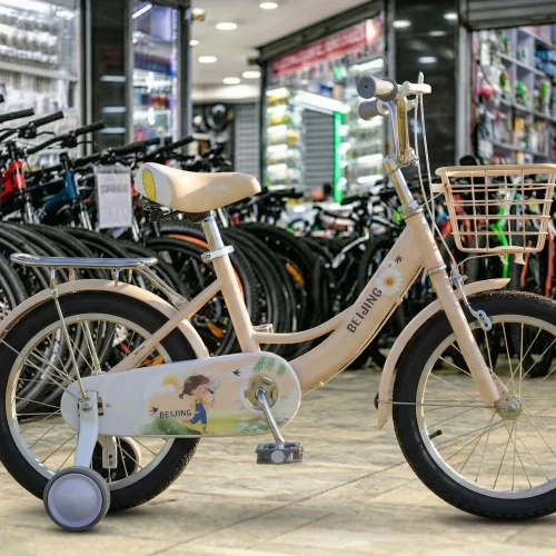 Beijing Kids' Bicycle 16-Inch with Training Wheels
