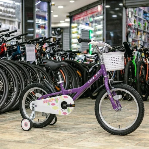 Cruztrek Kenetica Kids Bike 16-Inch with Training Wheels
