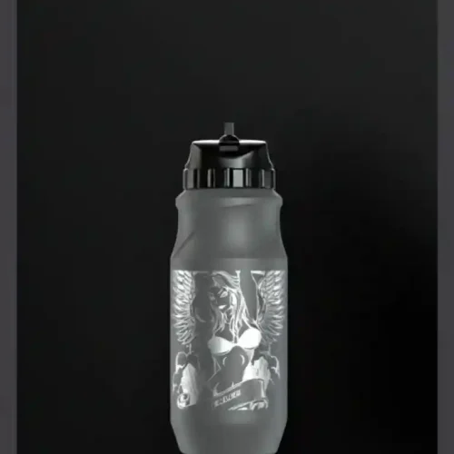 Enlee Barbie Water Bottle 650ml Grey