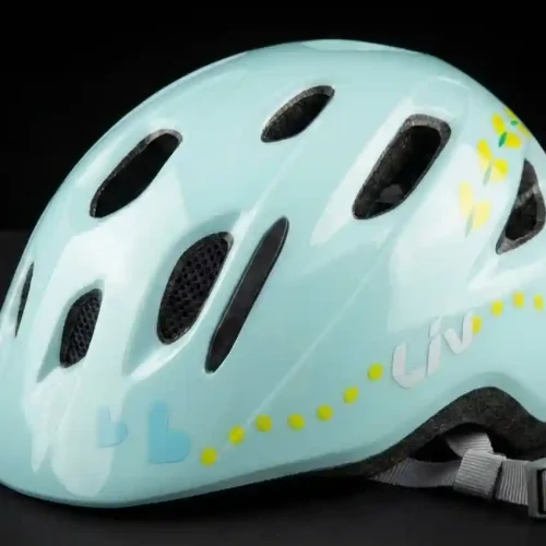 Giant Liv Lena Helmet Toddler 46-51cm with Cinch Fit System Gloss Aqua