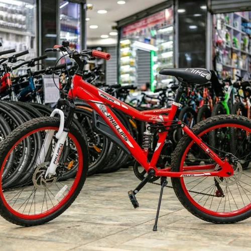 Phillips Tornado Mountain Bike 24-Inch with Full-Suspension