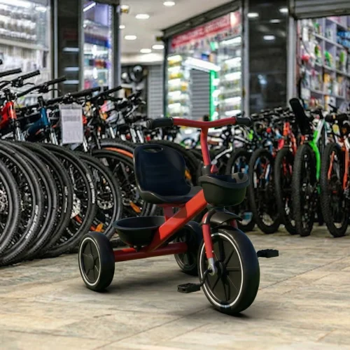 PR Kids Tricycle Model 328 with Storage Baskets