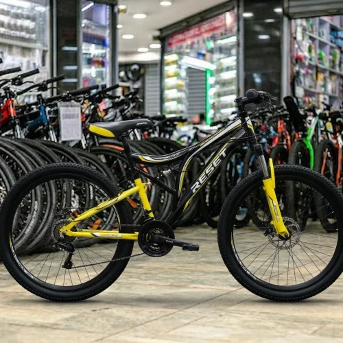 Reset Mountain Bike 24-Inch with Gear and Disc Brakes