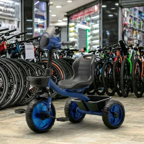 NAIXIN Kid Tricycle Ages 1 to 7 with Durable Metal Frame