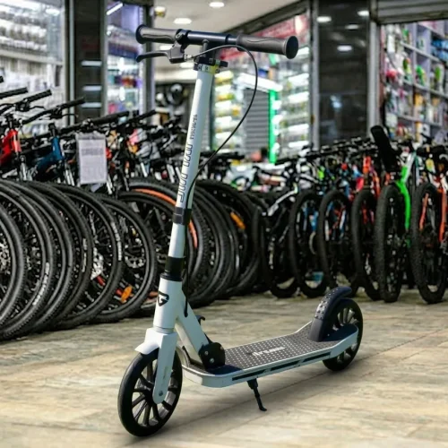 Teen Scooter with Steel Deck and Rear Foot Brake