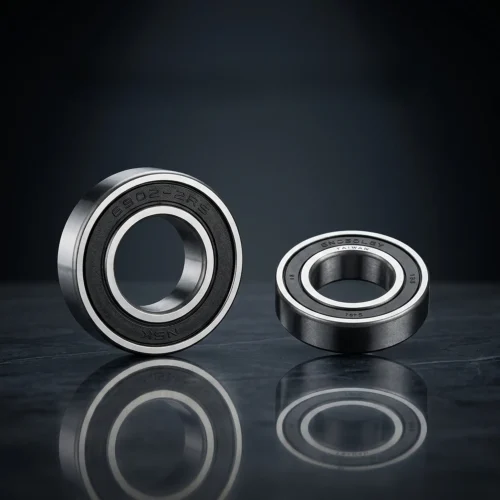 SKF 61903 Rear Wheel Hub Bearings Pair with Dual-Seal Protection