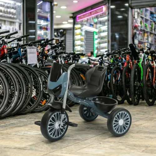 Sport Kids 3-Wheel LED Tricycle with Adjustable Handle