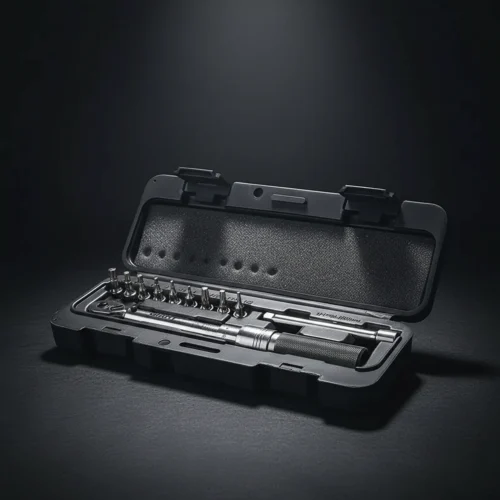 Giant Silver Torque Wrench 221mm with Precision Torque Control
