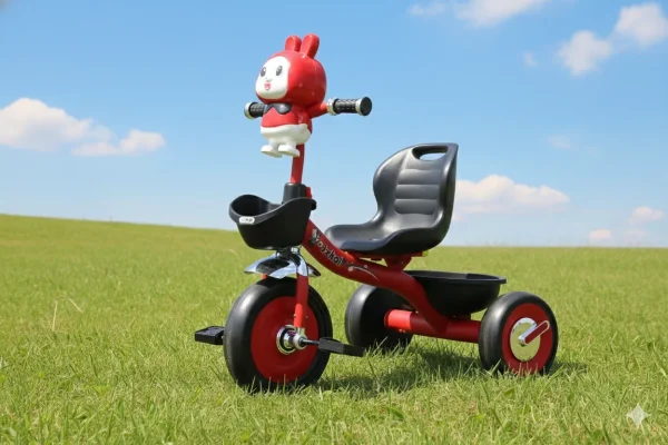[TC3855] Kids Rabbit Tricycle with Storage Basket – Ages 0–4 – Cycle ...
