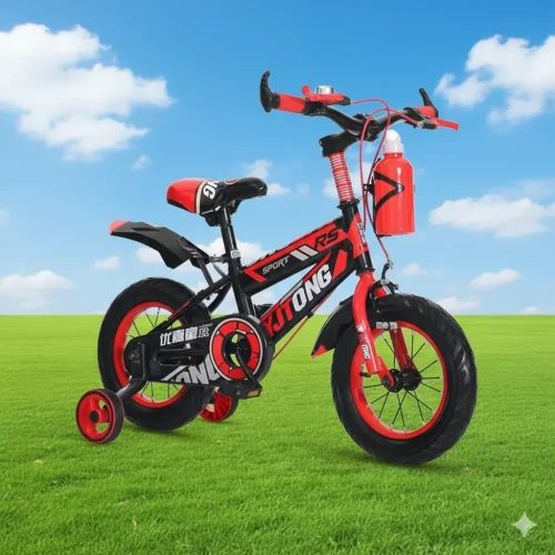 Yjtong XC 16-Inch Kids' Bike with Removable Training Wheels (Ages 4-7)