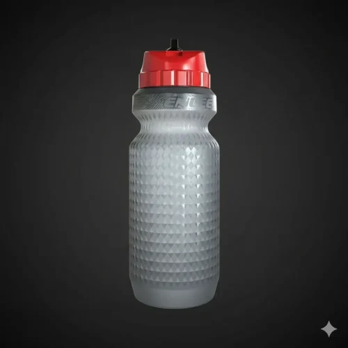 ENLEE Opaque Water Bottle 650ml Red