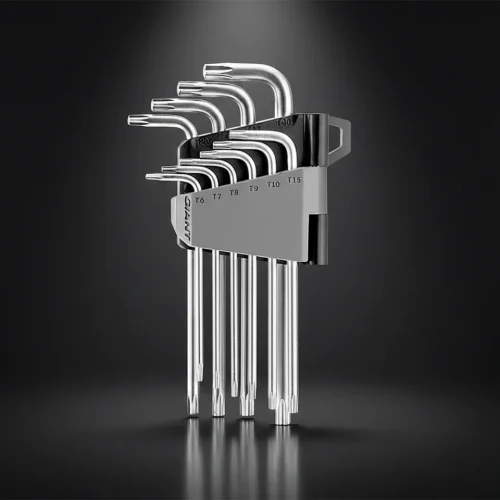 Giant Torx Key Wrench Set with Magnetic System and Carrier