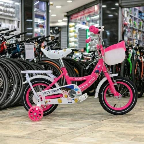 [BK1590LGHT] - Lady bird Girls Kids Bike size 12 Pink