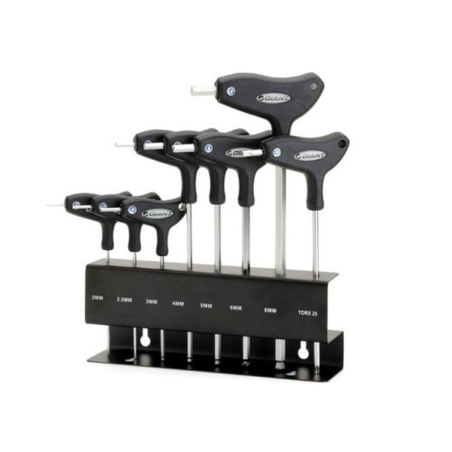 Giant T-Handle Hex Key Set 8-Piece Bike Allen Wrench Tool