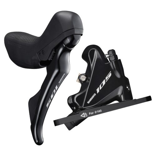 SHIMANO 105 DISC BRAKE SET c/w RIGHT LEVER RH, 1m HOSE, CALIPER F,  11s