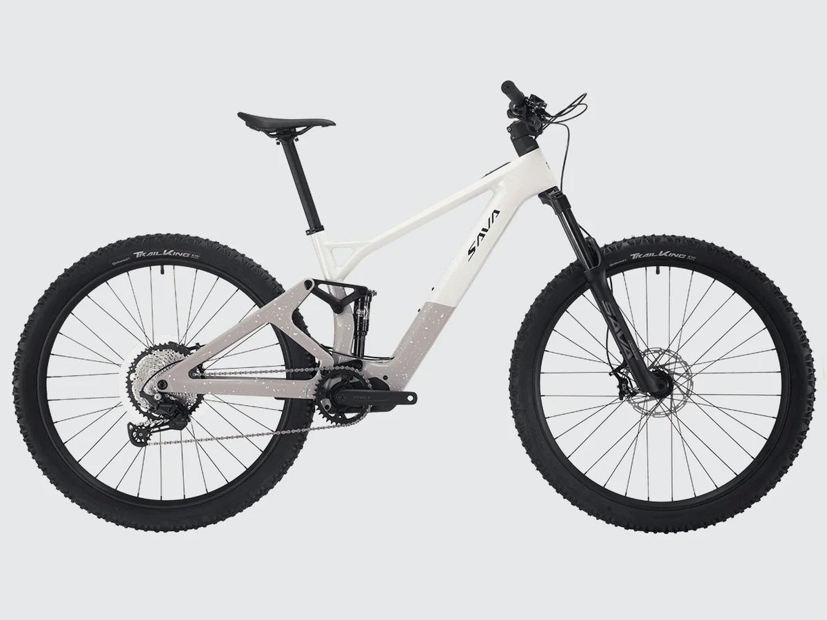 SAVA Titan 612 Carbon Full Suspension Mountain Bike 12-Speed Shimano Deore M6100 - Image 2