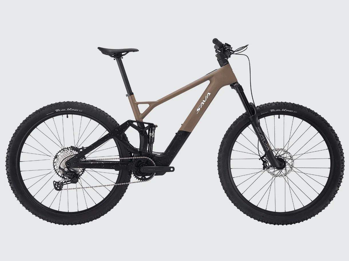 SAVA Titan 612 Carbon Full Suspension Mountain Bike 12-Speed Shimano Deore M6100