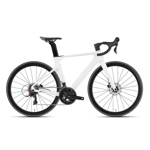TWITTER R5 Pro Carbon Aero Road Bike – SENSAH 2×12 Hydraulic Disc with Integrated Carbon Cockpit