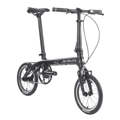 SAVA Z0 Carbon Fiber Folding Bike 14-inch Wheels