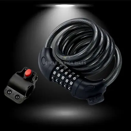 5-code bike lock