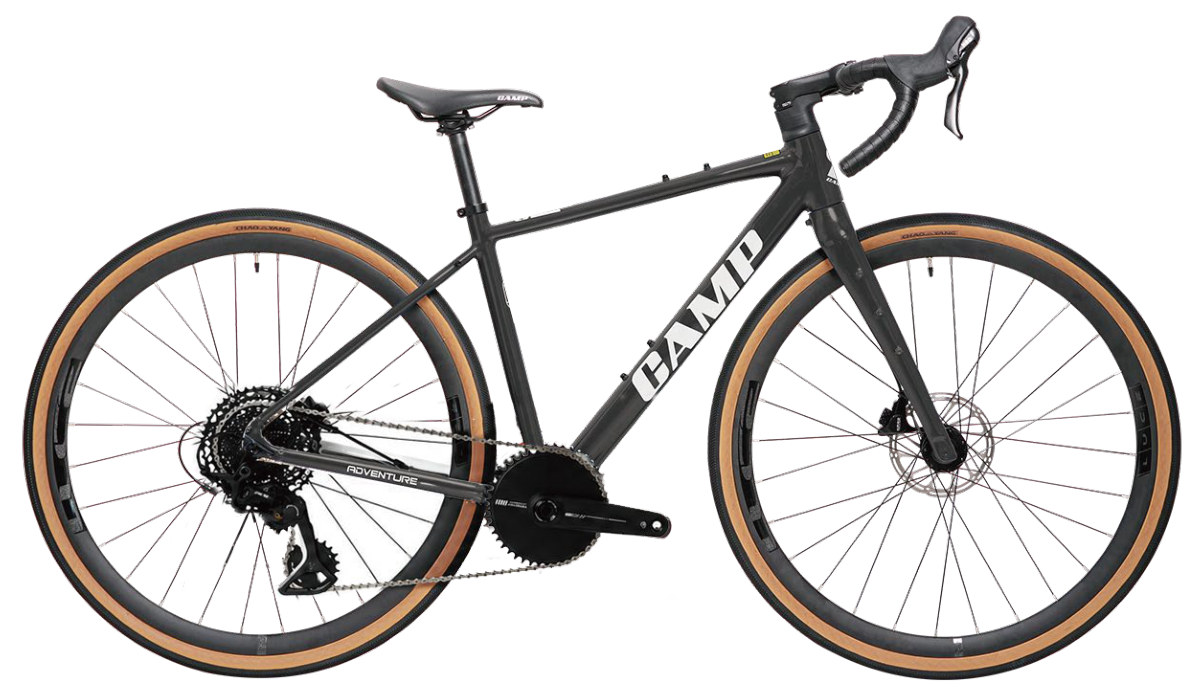 Camp Adventure 5th Edition Gravel Bike - Matte Black