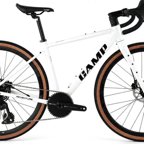 Camp Adventure 5th Edition Gravel Bike - Pearl White