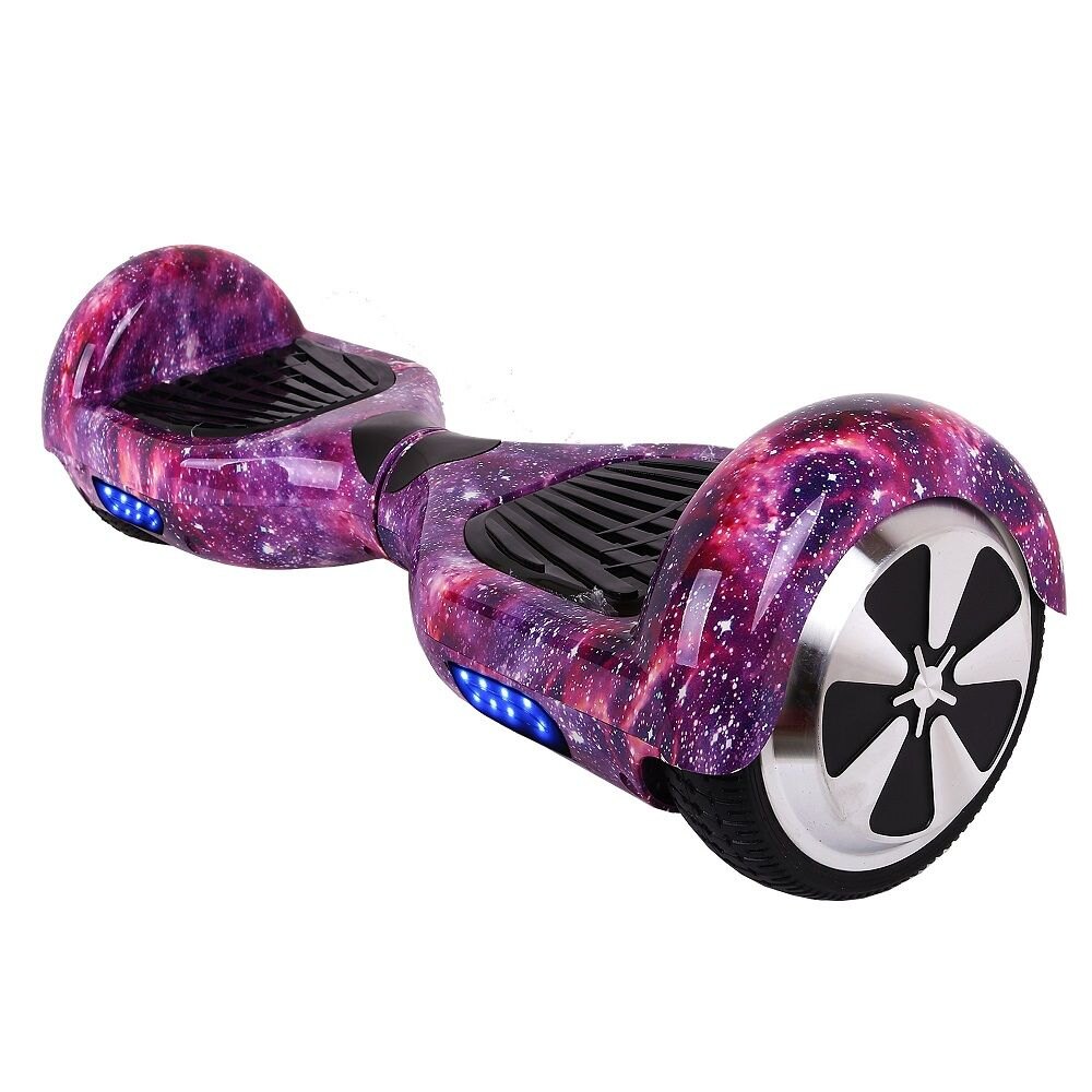 Hoverboard 6 Inch Pink Galaxy with Bluetooth Speaker